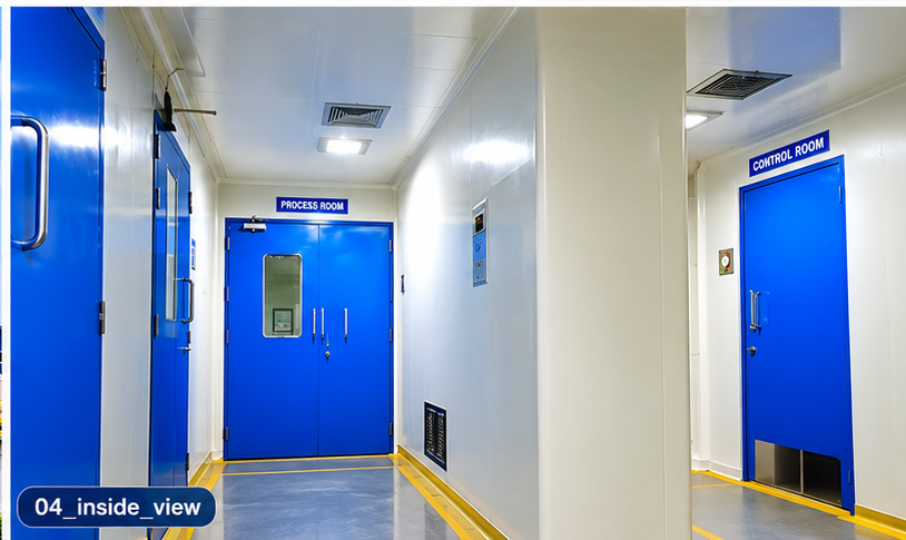 ADEEP Cleanroom Process Room & Control Room